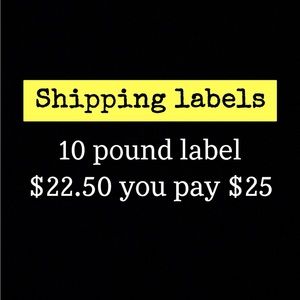 Shipping label 10lb